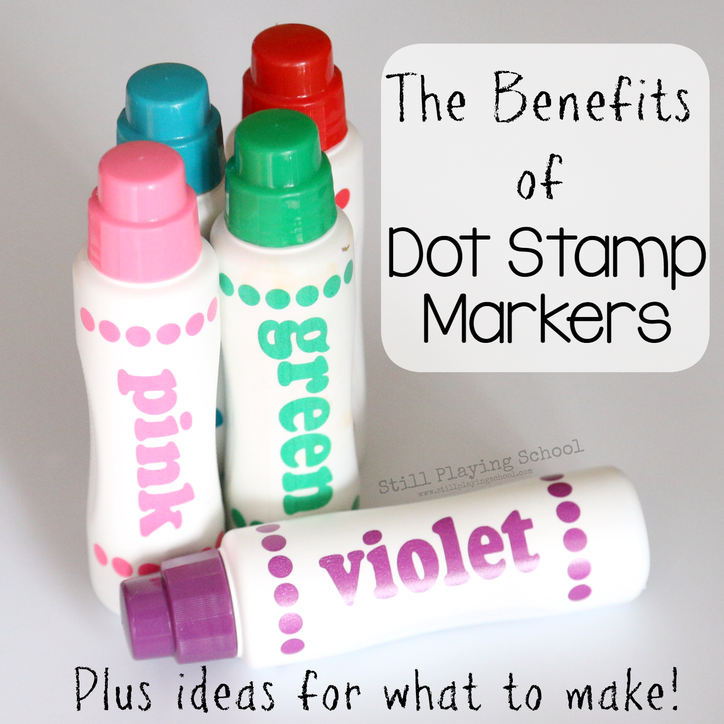 The Benefits of Dot Stamp Markers for Kids